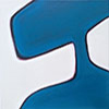 Blau 1, 2013, 40x40 cm